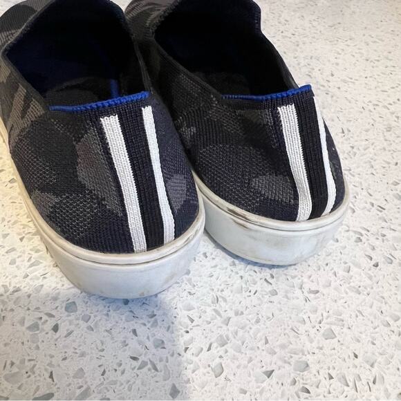 Rothy’s The Sneaker Gray Camo Slip on Shoes Women’s - Picture 2 of 7